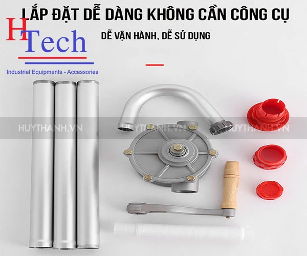 Máy Bơm Dầu Thùng Phuy Quay Tay Đa Năng Tiện Dụng 3 Máy Bơm Dầu Thùng Phuy Quay Tay Đa Năng Tiện Dụng