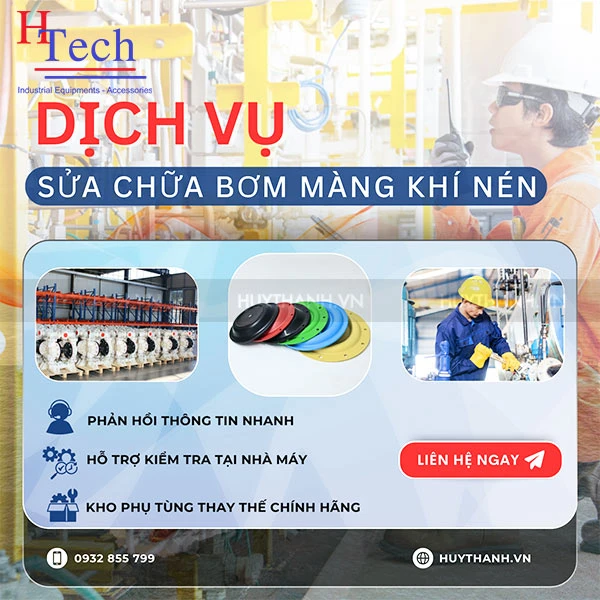 Dịch Vụ Sửa Chữa Bơm Màng Khí Nén Chuyên Nghiệp Tại HCM, Hà Nội 3 Dịch Vụ Sửa Chữa Bơm Màng Khí Nén Chuyên Nghiệp Tại HCM, Hà Nội