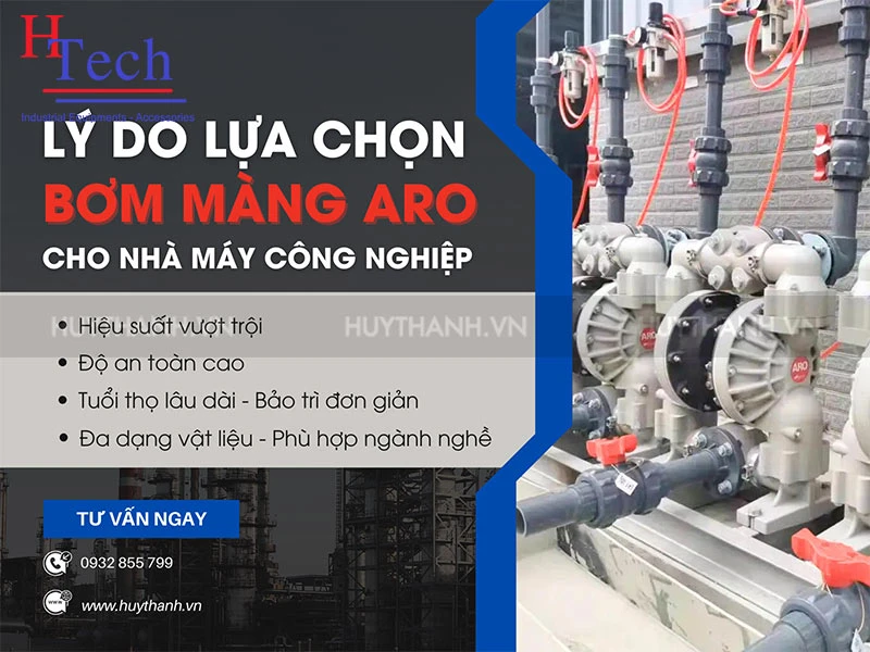 Bơm Màng ARO – Giải Pháp Đáng Tin Cậy Cho Ngành Công Nghiệp Nặng 7 Bơm Màng ARO – Giải Pháp Đáng Tin Cậy Cho Ngành Công Nghiệp Nặng
