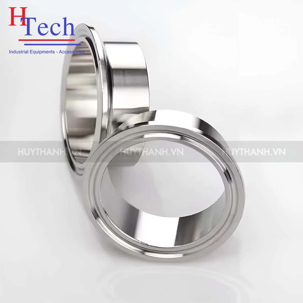 Đầu Nối Clamp 190mm Vi Sinh Inox 304/316L Chuẩn SMS