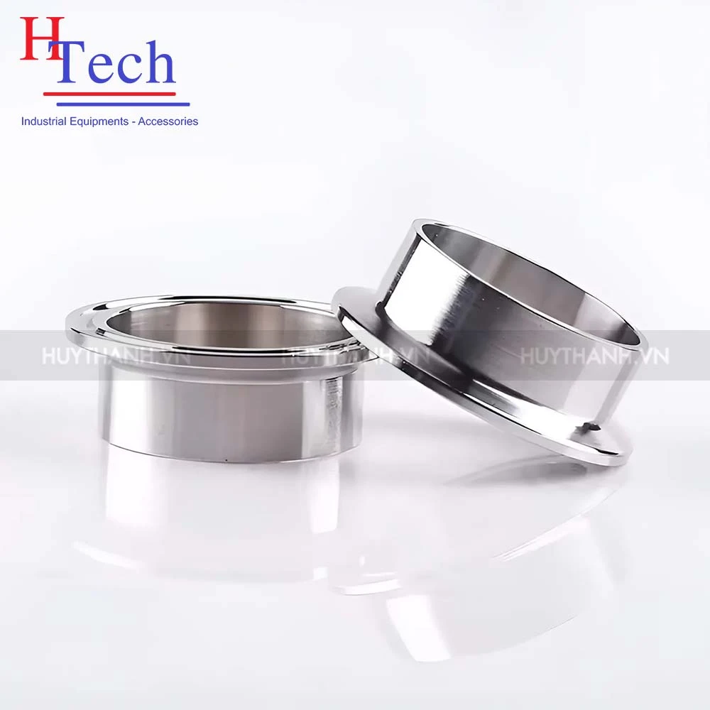 Đầu Nối Clamp 190mm Vi Sinh Inox 304/316L Chuẩn SMS