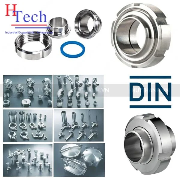 Bộ Rắc Co Inox Vi Sinh Và Phụ Kiện