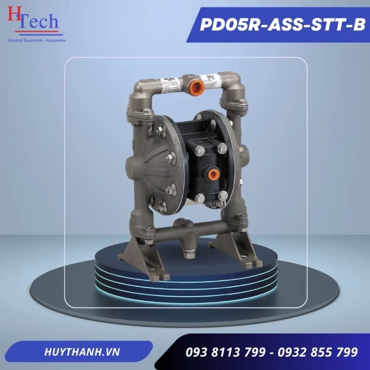 Bơm Màng PD05R-ASS-STT-B 1 Bom Mang Khi Nen PD05R-ASS-STT-B