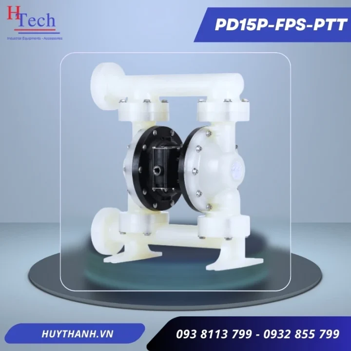 Bơm Màng PD15P-FPS-PTT 1 Bom Mang Khi Nen Pd15p Fps Ptt