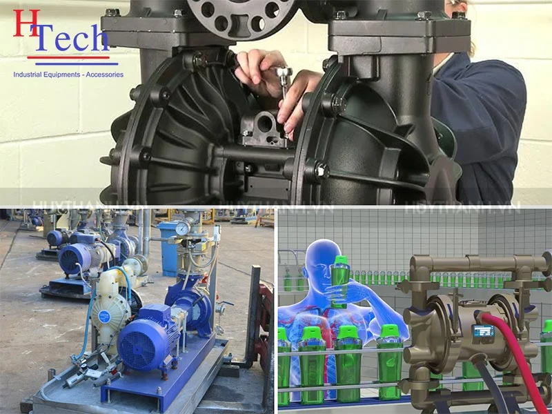 Bơm Màng Khí Nén Verderair Huy Thành