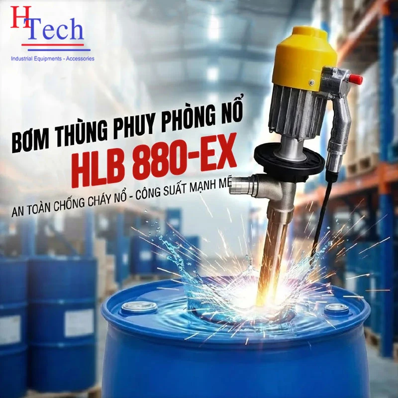 Bơm Thùng Phuy Phòng Nổ Carten Pump HLB880-EX