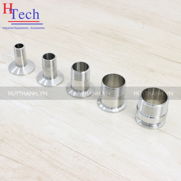 Ferrule Clamp Ren Ngoài Vi Sinh Inox Chuẩn DIN/ SMS 1 ferrule clamp ren ngoài vi sinh