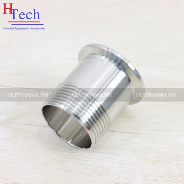 Ferrule Clamp Ren Ngoài 19.05mm Vi Sinh Inox Chuẩn SMS