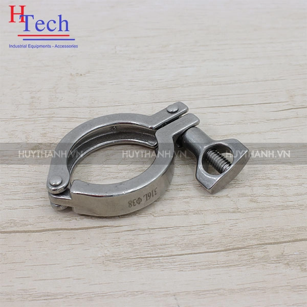 Kẹp Cùm Clamp 50.8mm vi sinh Inox 304 Carten Pipe