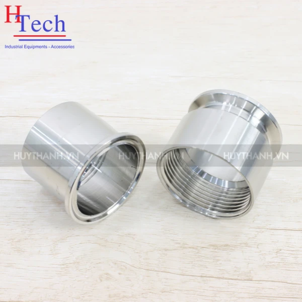 Mặt Clamp Ren Trong Vi Sinh Inox Chuẩn DIN/ SMS 3 Mặt CLamp Ren Trong Vi Sinh Inox