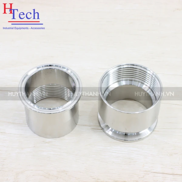 Đầu Nối Vi Sinh Clamp Ren Trong 140m Vi Sinh Inox SMS