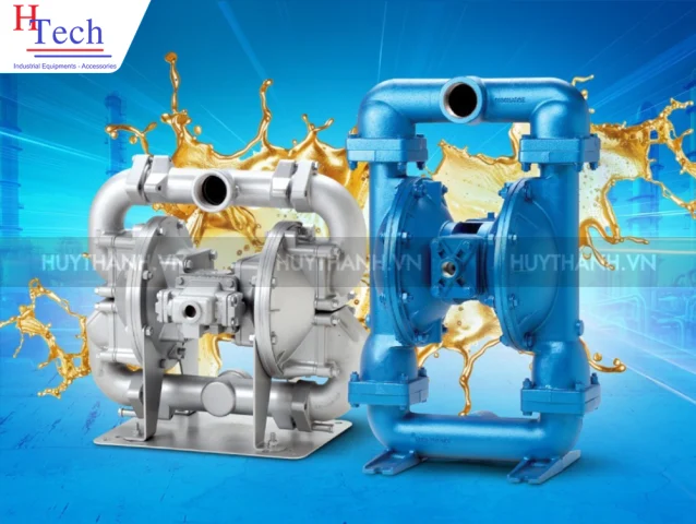 Mua Máy Bơm Màng Hóa Chất Chính Hãng - Giá Tốt 2 Máy Bơm Màng Hóa Chất Huy Thành