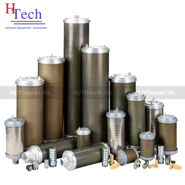 phụ tùng bơm màng khí nén - giảm thanh