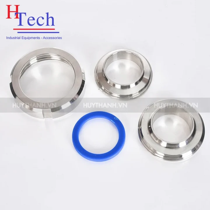 Ron Rắc Co Vi Sinh Chuẩn DIN 11850 Silicone - Huy Thành Pumps