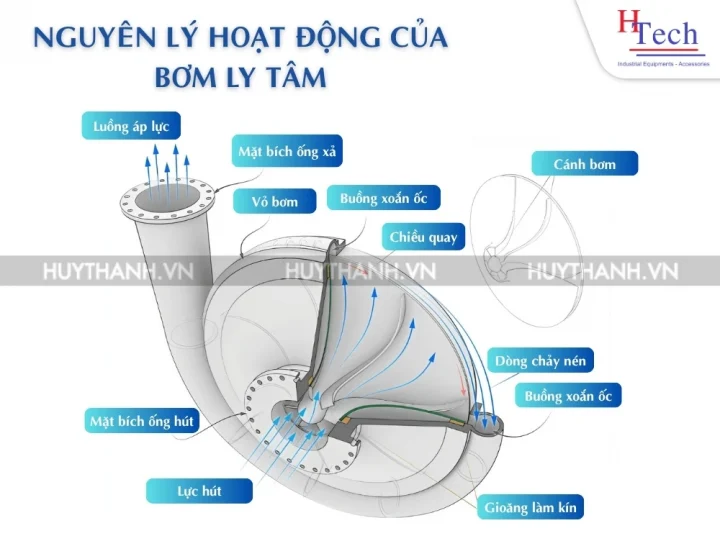 Máy Bơm Ly Tâm Giải Pháp Cốt Lõi Cho Hệ Thống Công Nghiệp 3 nguyên lý hoạt động của bơm ly tâm