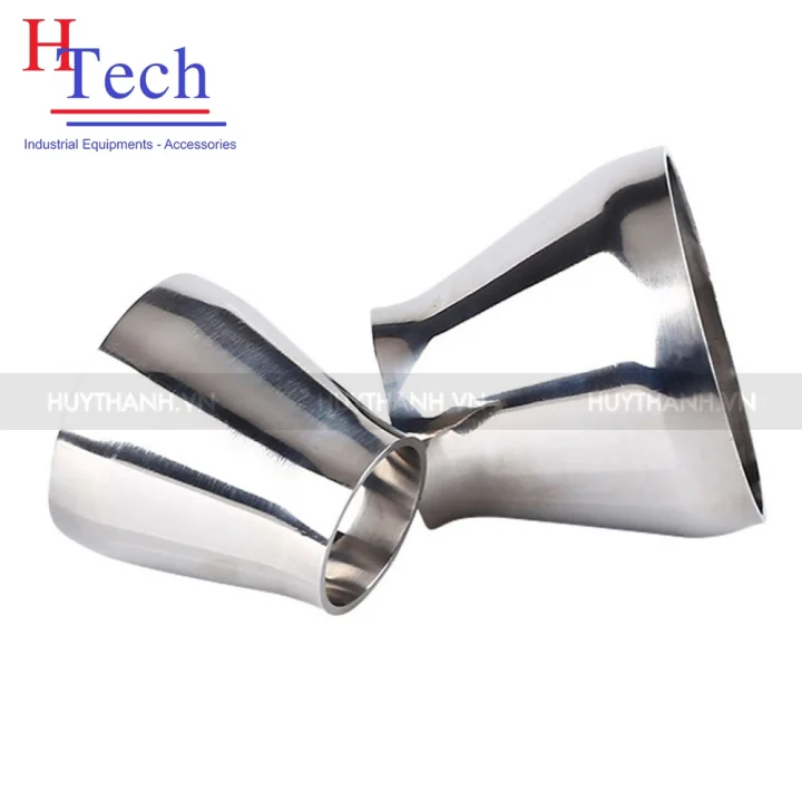 Bầu Giảm Đồng Tâm Hàn 101.6x89mm Chuẩn SMS Inox Vi Sinh
