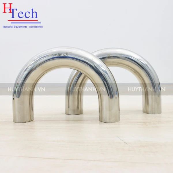 Co 180 Độ Hàn Vi Sinh Inox 304/316L Chuẩn SMS/ DIN 1 co 180 độ hàn vi sinh inox