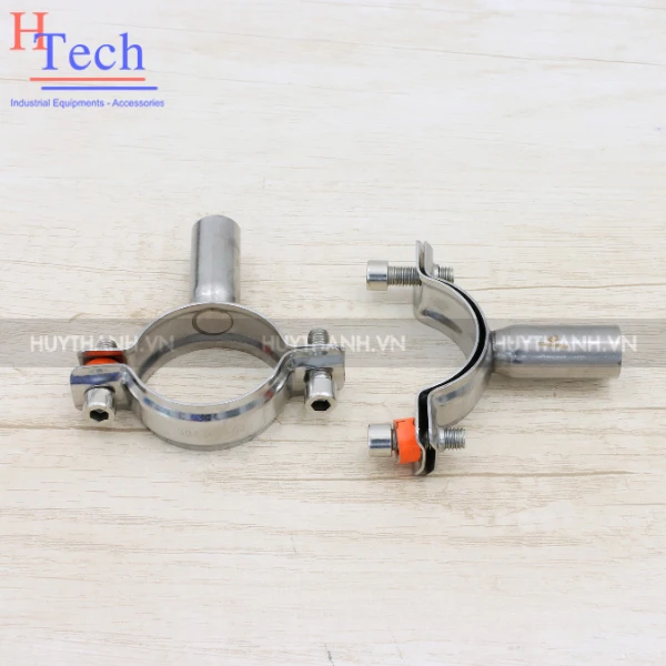 Kẹp Giữ Ống 19-22mm Vi Sinh Cao 45mm Inox 304