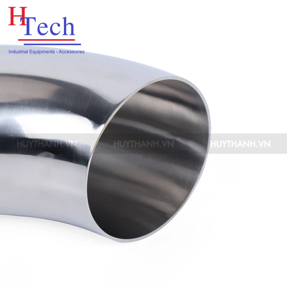 Lơi 45 Độ Hàn 63.5x2mm Vi Sinh Inox 304/316L Chuẩn SMS