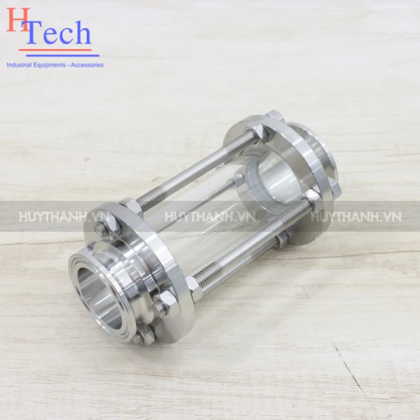 Ống Quan Sát Dòng Chảy Vi Sinh 177mm Inox 316L Nối Clamp