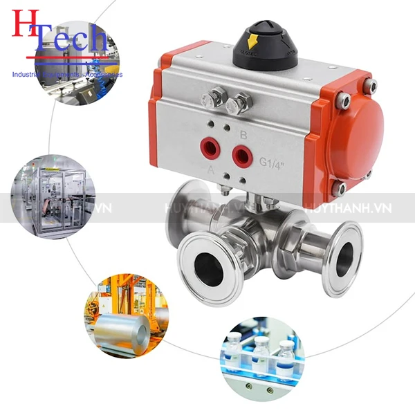 Van Bi Vi Sinh Điều Khiển Khí Nén 5 ứng dụng van vi sinh điều khiển khí nén