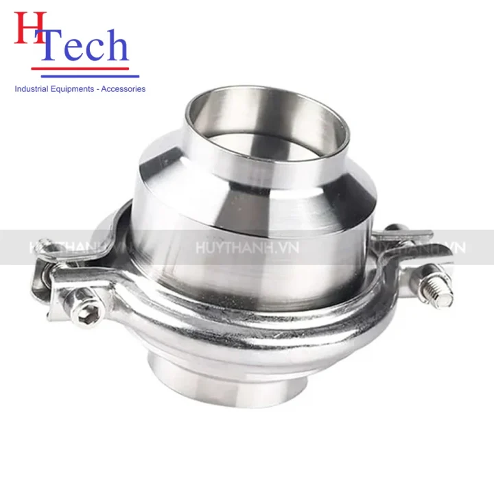 Van 1 Chiều Nối Hàn DN200 Vi Sinh Inox 304/316L Hệ DIN