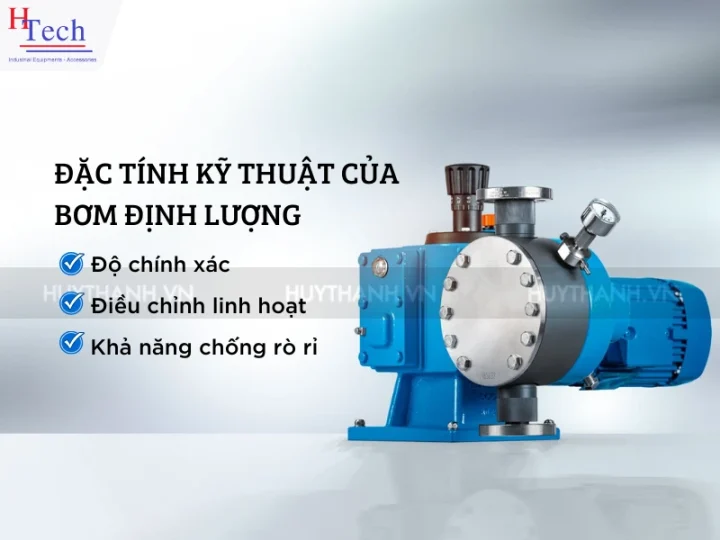 đặc tính kỹ thuật của bơm định lượng