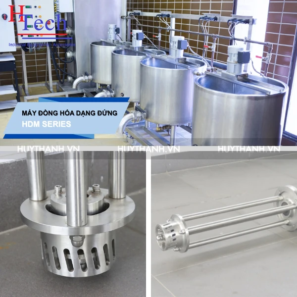 máy đồng hóa dạng đứng Carten Pump