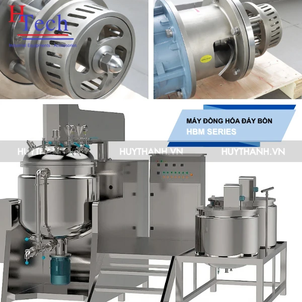 máy đồng hóa dưới đáy bồn