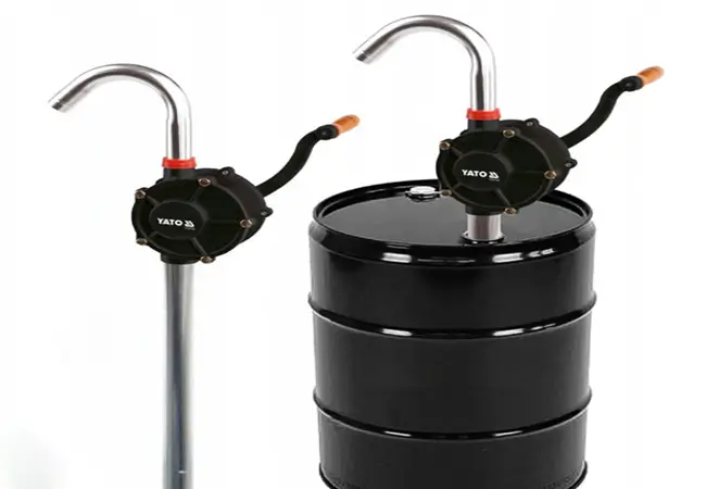 Bơm Tay Hóa Chất - Bơm Hóa Chất Cầm Tay Chính Hãng 4 Bom Dau Tay Quay Cho Thung Phuy 1