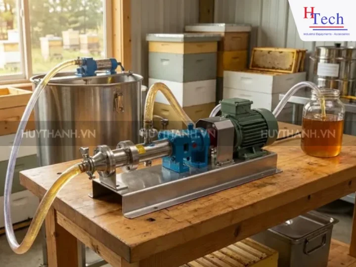 Máy Bơm Mật Ong Công Nghiệp: Nên Đầu Tư Loại Nào? 5 may-bom-mat-ong-huy-thanh-2