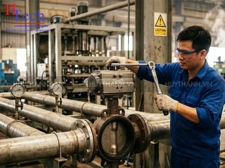 5 Lỗi Thường Gặp Ở Van Bướm Điều Khiển Khí Nén & Cách Xử Lý Triệt Để 5 5 Loi Van Buom Dieu Khien Khi Nen 5