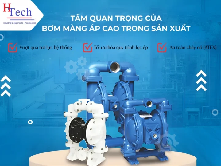 Bơm Màng Cao Áp – Giải Pháp Truyền Dẫn Chất Lỏng Tối Ưu Trong Công Nghiệp 4 Bom Mang Cao Ap Giai Phap Truyen Dan Chat Long 4
