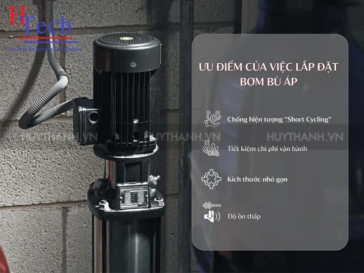 Máy Bơm Bù Áp – Giải Pháp Duy Trì Áp Suất Hệ Thống Thủy Lực & PCCC Tiêu Chuẩn 5 May Bom Bu Ap Huy Thanh 5