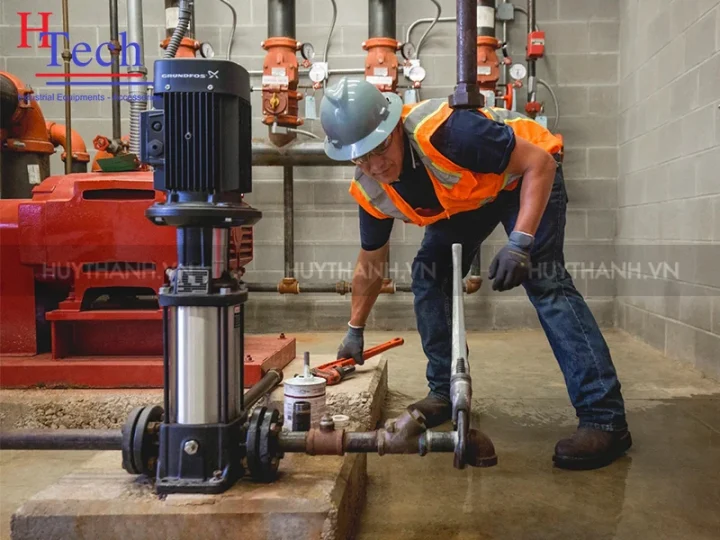 Máy Bơm Bù Áp – Giải Pháp Duy Trì Áp Suất Hệ Thống Thủy Lực & PCCC Tiêu Chuẩn 8 May Bom Bu Ap Huy Thanh 8