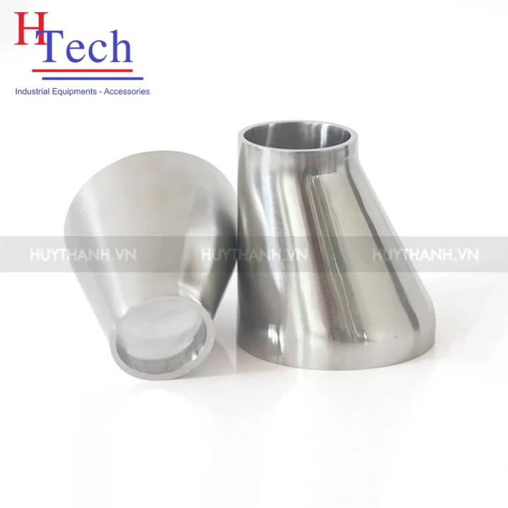 Bầu Giảm Lệch Tâm Hàn 89×50.8mm Inox Vi Sinh Chuẩn SMS