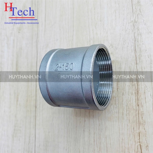 Đầu nối DN65 Inox 304 dạng đúc 2 đầu ren trong
