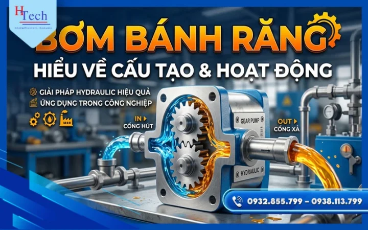 Máy Bơm Bánh Răng: Cấu Tạo, Nguyên Lý & Giá Tốt Nhất 1 Máy Bơm Bánh Răng Thực Phẩm Huy Thành