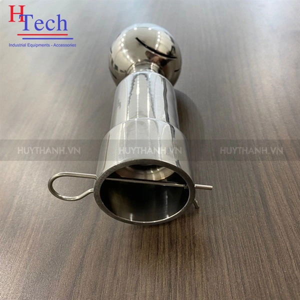 Quả Cầu Xoay CIP 38.1mm Nối Cài Inox Vi Sinh Chuẩn SMS