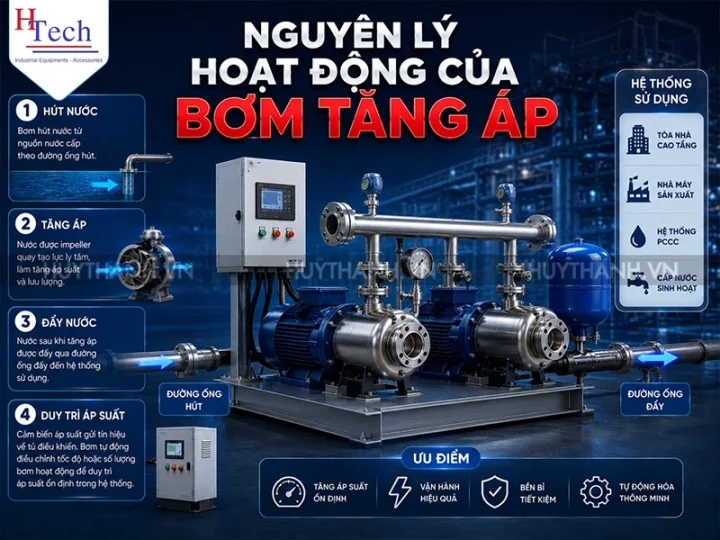 Tìm Hiểu Về Bơm Tăng Áp & Những Điều Cần Biết 2 Tim Hieu Ve Bom Tang Ap Cong Nghiep 2
