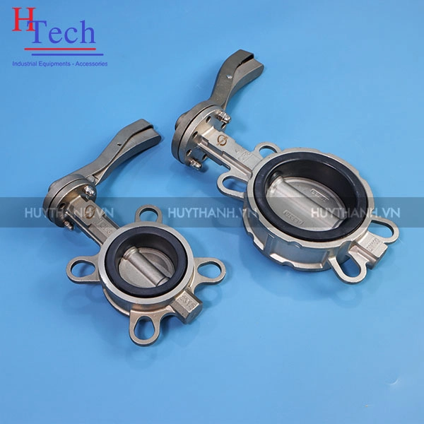 Van Bướm Công Nghiệp DN65 Inox 304 Ron EPDM