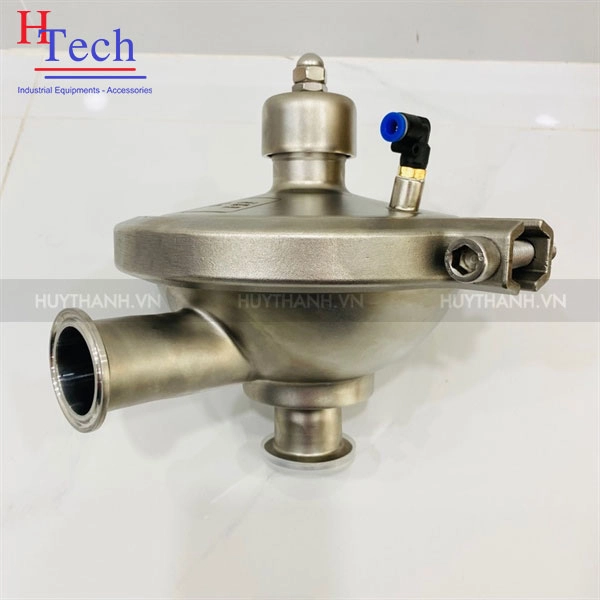 Van giảm áp vi sinh 38.1mm Inox 316L kết nối 2 đầu khớp nối nhanh