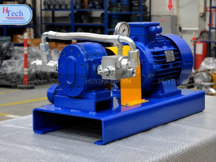 Tìm Hiểu Về Bơm Nhớt Bánh Răng | Giải Pháp Vận Chuyển Lưu Chất Đặc Xuyên Suốt 2 Bom Nhot Banh Rang Huy Thanh 1