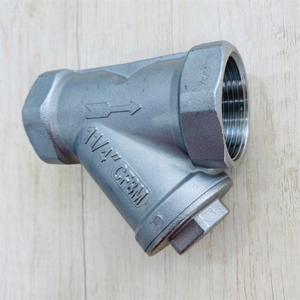 Lọc y công nghiệp DN20 Inox 304 2 đầu ren trong