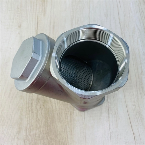 Lọc y công nghiệp DN20 Inox 304 2 đầu ren trong
