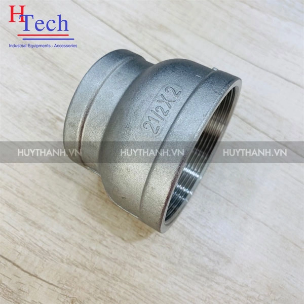 Đầu nối giảm DN25-DN15 đầu ren trong Inox 304