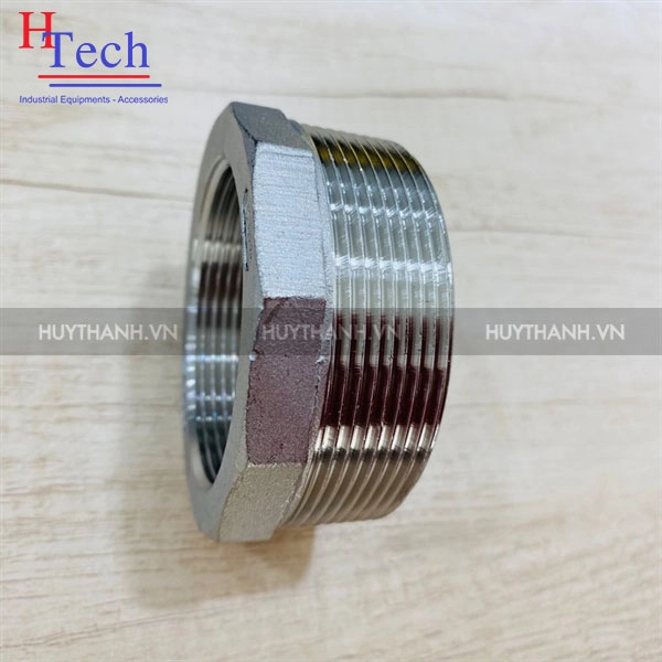 Đầu nối ren ngoài DN25 ren trong DN20 Inox 304