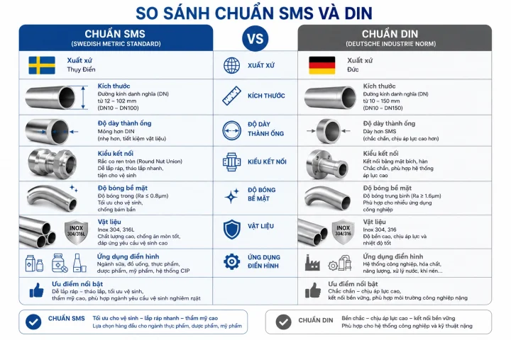 Tiêu Chuẩn SMS Là Gì? Đặc Điểm, Ứng Dụng và Quy Đổi Chuẩn SMS 3 So Sánh Chuẩn Sms Và Din