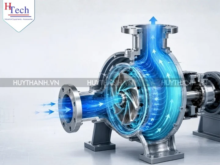 Bơm Cánh Kín Có Bơm Được Chất Lỏng Có Cặn Không? 1 Bom Canh Kin Huy Thanh 1