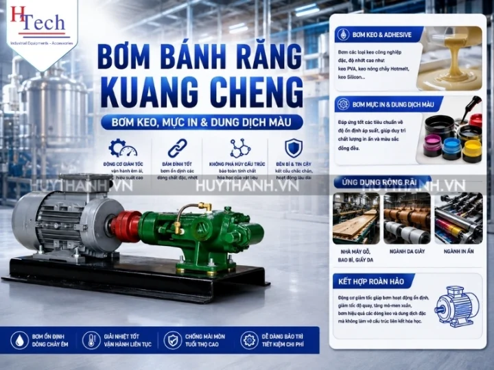 Bơm Bánh răng Kuang Cheng Dùng Để Bơm Chất Gì? 4 Bom Banh Rang Kuang Cheng Huy Thanh 4